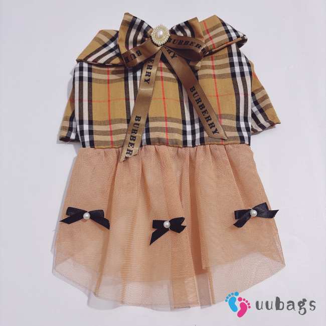 Uubags | Pet Burberry dress - 1