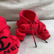 Uubags | Pet Chanel red hoodie - 2