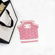 Uubags | Pet Chanel pink sweater  - 5