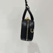 Uubags | Miu Miu leather micro bag in black 10.5x4cm - 3