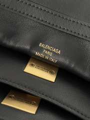 Uubags | Balenciaga Rodeo handbag in black smooth calfskin, gold hardware 29x20x10cm - 3