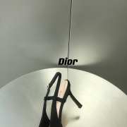 Uubags | Dior Adiorable Slingback Pump Black Fringed Grosgrain 3cm/7cm - 2