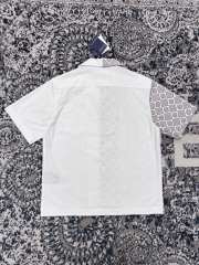 Uubags | Prada double match cotton shirt in crystal - 6