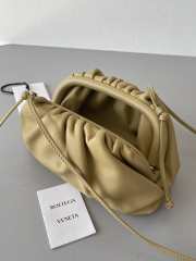 Uubags | Bottega Veneta Mini Pouch Clutch Bag In Beige 23x13x5cm - 3