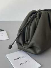 Uubags | Bottega Veneta Mini Pouch Clutch Bag In Grey 23x13x5cm - 5