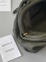 Uubags | Bottega Veneta Mini Pouch Clutch Bag In Grey 23x13x5cm - 4