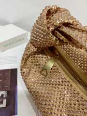 Uubags | Bottega Veneta Rhinestone Jodie Clutch Beige 23x28x8cm - 3