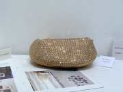 Uubags | Bottega Veneta Rhinestone Jodie Clutch Beige 23x28x8cm - 2