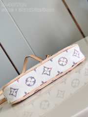 Uubags | Louis Vuitton Pochette Accessoires Monogram M40712 Bag In White 23.5x13.5x4cm - 5