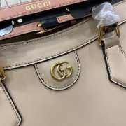 Uubags | Gucci Diana Tote Bag Double G In Beige Leather 27x24x11cm - 3