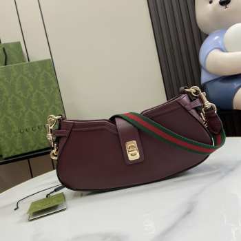 Uubags | Gucci Moon Side bag in red 24x12x5cm