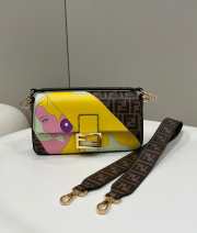 Uubags | Fendi Baguette Medium Limited Edition Art Bag 27x6x15cm - 1