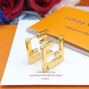 Uubags | Fendi Forever Gold Earrings  - 6