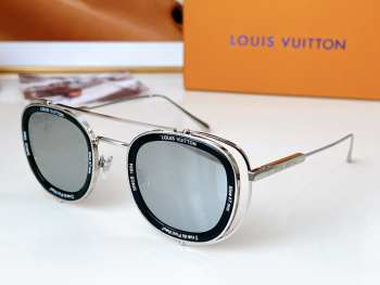 Uubags | Louis Vuitton Z2213U Super Vision Metal Pilot Square Eyeglasses