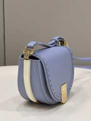 Uubags | Fendi Moonlight crossbody bag in purple 21x9x14cm - 5