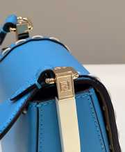 Uubags | Fendi Moonlight crossbody bag in blue 21x9x14cm - 2