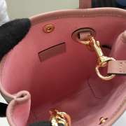 Uubags | Gucci Super Mini Bag With Strap In Rose beige 14.5-16.5x21x5-3cm - 3