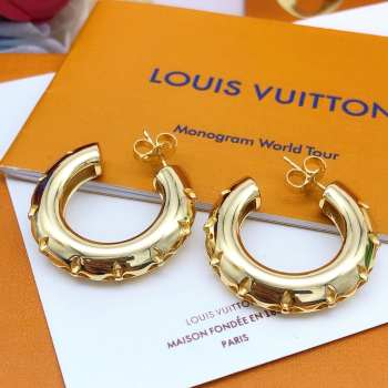 Uubags | Louis Vuitton Metallic Gold Earrings