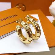 Uubags | Louis Vuitton Metallic Gold Earrings - 4