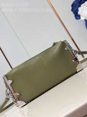 Uubags | Louis Vuitton M25445 New Slim Trunk Bag In Green 23x12x4cm - 6