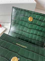 Uubags | Alexander McQueen gemstone bag in green 17.5x9.5x4cm - 2