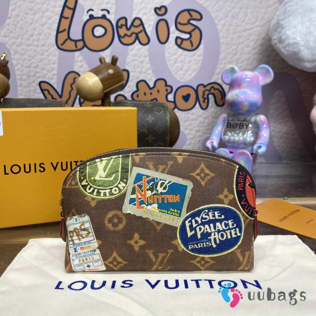 Uubags | Louis Vuitton M83597 Flight Mode Cosmetic Monogram Canvas material bag 19x12x6cm - 1