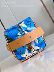 Uubags | Louis Vuitton M83112 Locker Dopp Kit Bag In Blue 23x13x12cm - 5