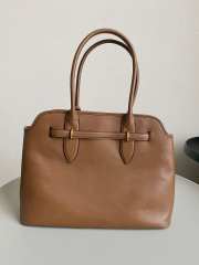 Uubags | Miu Miu Aventure nappa leather bag in oak 31x40x13cm - 2