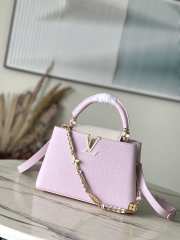 Uubags | Louis Vuitton M23951 Capucines Bag In Marshmallow 27x18x9cm - 1