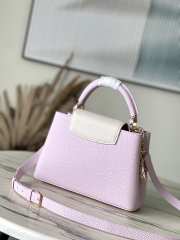 Uubags | Louis Vuitton M23951 Capucines Bag In Marshmallow 27x18x9cm - 2