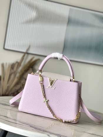 Uubags | Louis Vuitton M23951 Capucines Bag In Marshmallow 31.5x20x11cm