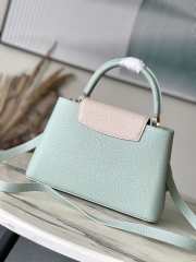 Uubags | Louis Vuitton M23951 Capucines Bag In Light Blue 31.5x20x11cm - 3