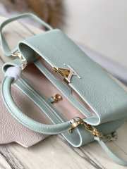 Uubags | Louis Vuitton M23951 Capucines Bag In Light Blue 31.5x20x11cm - 2