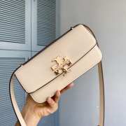 Uubags | Tory Burch Eleanor Convertible Shoulder Bag In Cream 20.5x11x6.5cm - 1