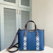 Uubags | Tory Burch Perry Denim Tote Bag 24x19.5x7cm - 1