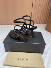 Uubags | Alaia high heels in black 9.5cm - 3