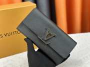 Uubags | Louis Vuitton M61248 Capucines Wallet In Black 20x11x2.5cm - 1