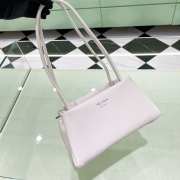 Uubags | Prada Nappa Mini Shoulder Bag White 25x13x13.5cm - 5