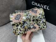 Uubags | Chanel New Mini Sequins Glass Pearls Flap Bag 20cm - 4