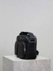 Uubags | YSL Black City Camera Bag In Grained Leather 24.5x17x8cm - 6