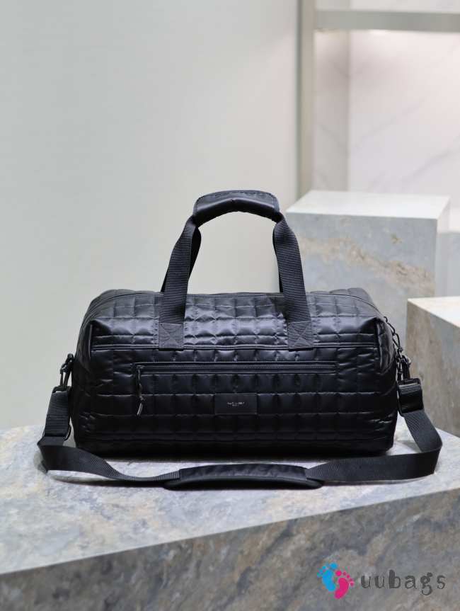 Uubags | YSL Nuxx Quilted Leather Duffel Bag 50x24x25cm - 1