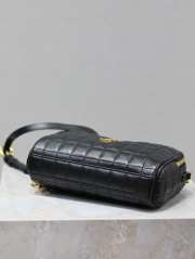 Uubags | YSL Cassandre Matelasse Carre Black Camera Bag In Lambskin 19.5x14x5.5cm - 2