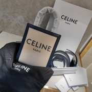 Uubags | Celine Mini Vertical Cabas In Canvas And Calfskin With Celine Print Beige/Black - 4