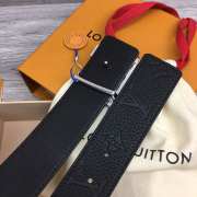 Uubags | Louis Vuitton Initiales Double Sided Belt Black 4cm - 4