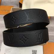 Uubags | Louis Vuitton Initiales Double Sided Belt Black 4cm - 3