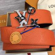 Uubags | Louis Vuitton Initiales Double Sided Belt Orange 4cm - 4