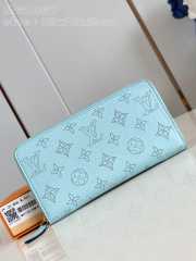 Uubags | Louis Vuitton M61867 Zippy Wallet In Light Blue 19.5x10.5x2.5cm - 1