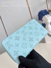 Uubags | Louis Vuitton M61867 Zippy Wallet In Light Blue 19.5x10.5x2.5cm - 6