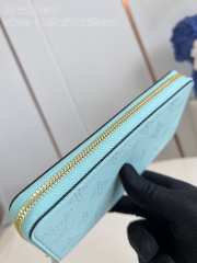 Uubags | Louis Vuitton M61867 Zippy Wallet In Light Blue 19.5x10.5x2.5cm - 3