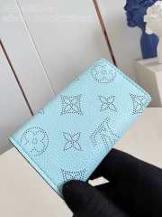 Uubags | Louis Vuitton Cléa Key Case In Light Blue 10.5x5x2cm - 4